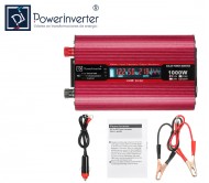INVERSOR DE VOLTAJE 24VDC/220VAC 1200W SINUSOIDAL MODIFICADA
